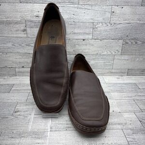 Mephisto Edlef Cool Air Brown Leather  Loafer Casual Shoes Men Size 10